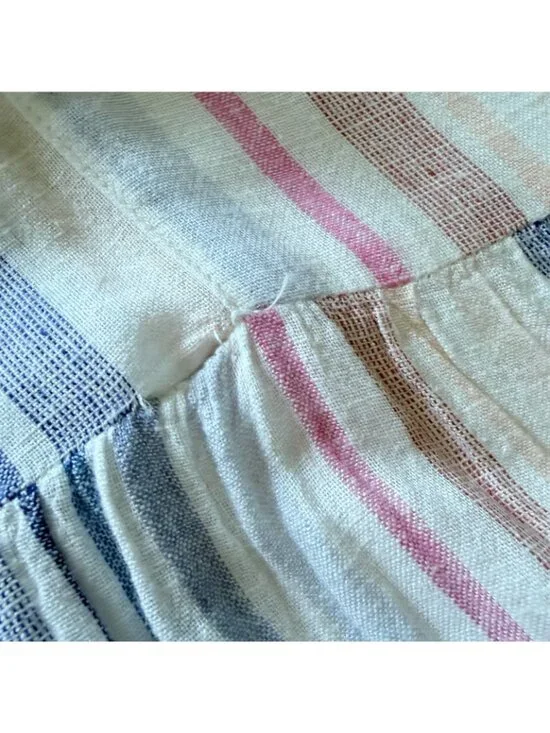 Anthropologie Splendid Maxi Dress Stripe Adjustable Spaghetti Straps size Medium - Picture 9 of 12